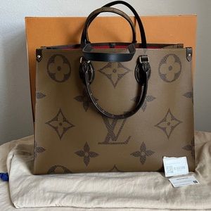 Authentic Louis Vuitton OnTheGo GM Reverse Monogram SOLD